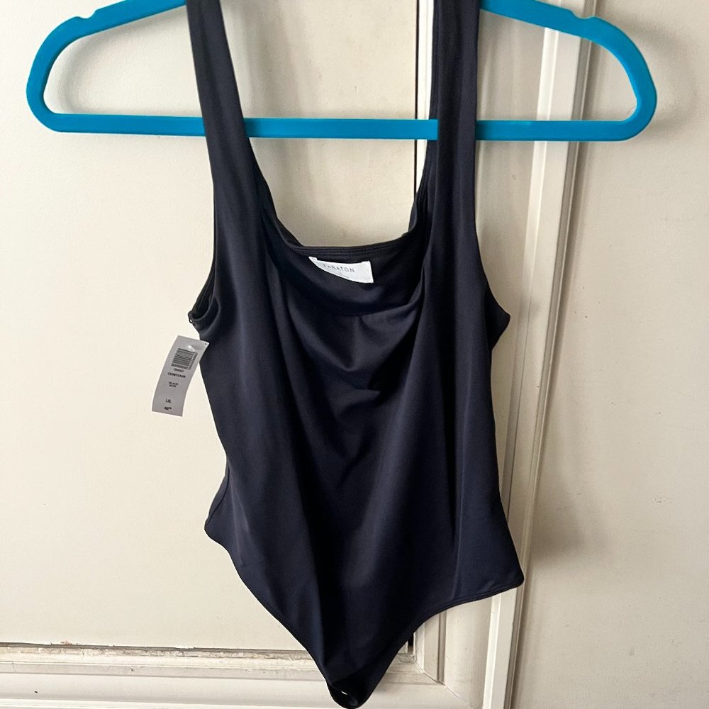 Babaton Black Bodysuit